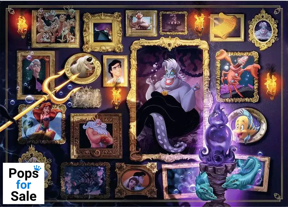 Disney Villainous Jigsaw Puzzle Ursula (1000 pieces)