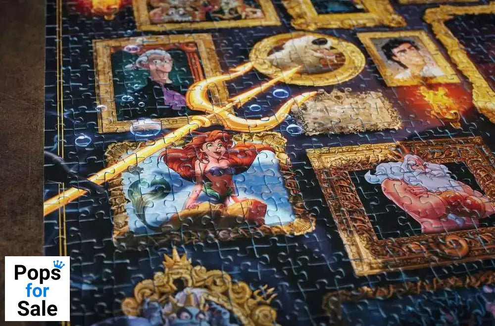 Disney Villainous Jigsaw Puzzle Ursula (1000 pieces)