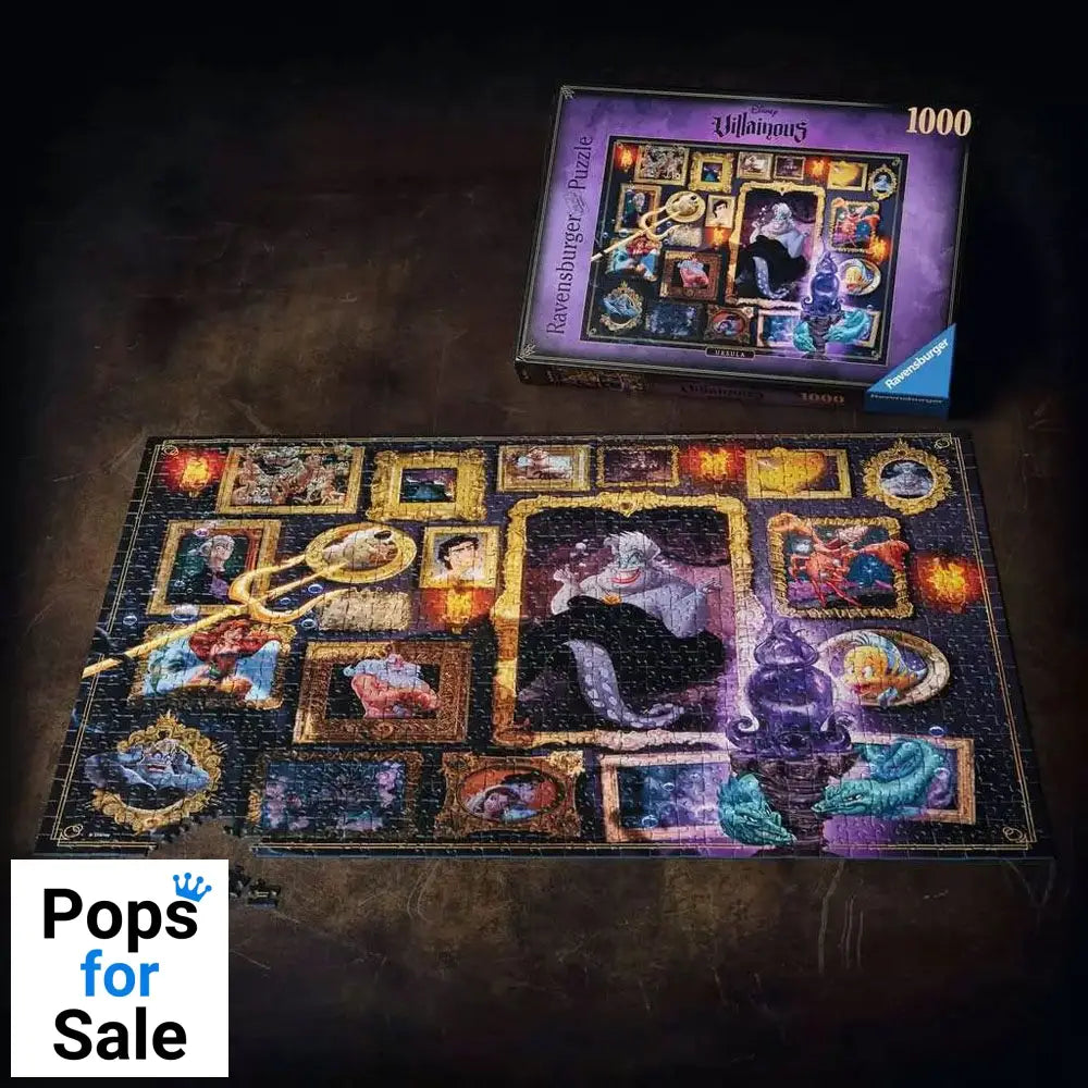 Disney Villainous Jigsaw Puzzle Ursula (1000 pieces)