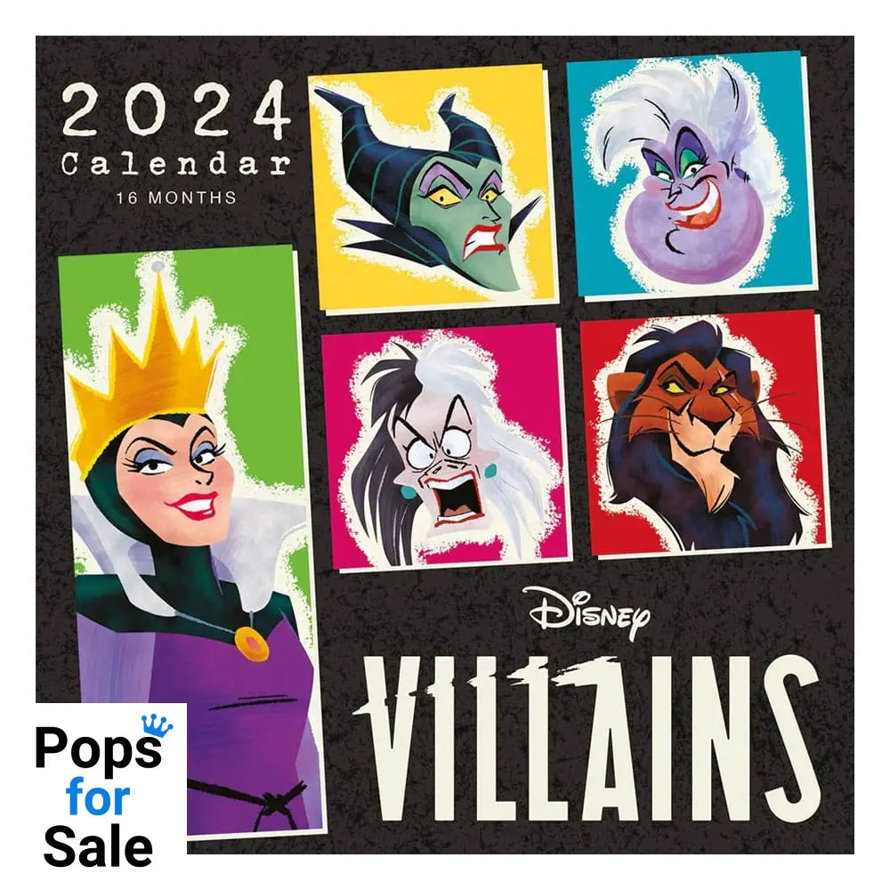 Disney Villains Calendar 2024 Once I was Alone Calendars
