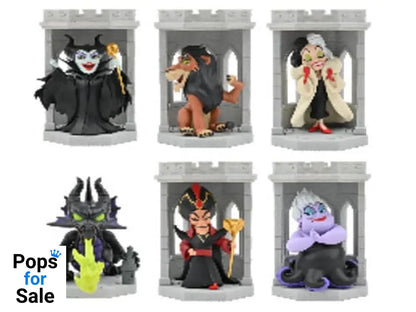 Disney Villains Hero Box Tower Series Mini Figures 8 cm Display (6) Mini-figures