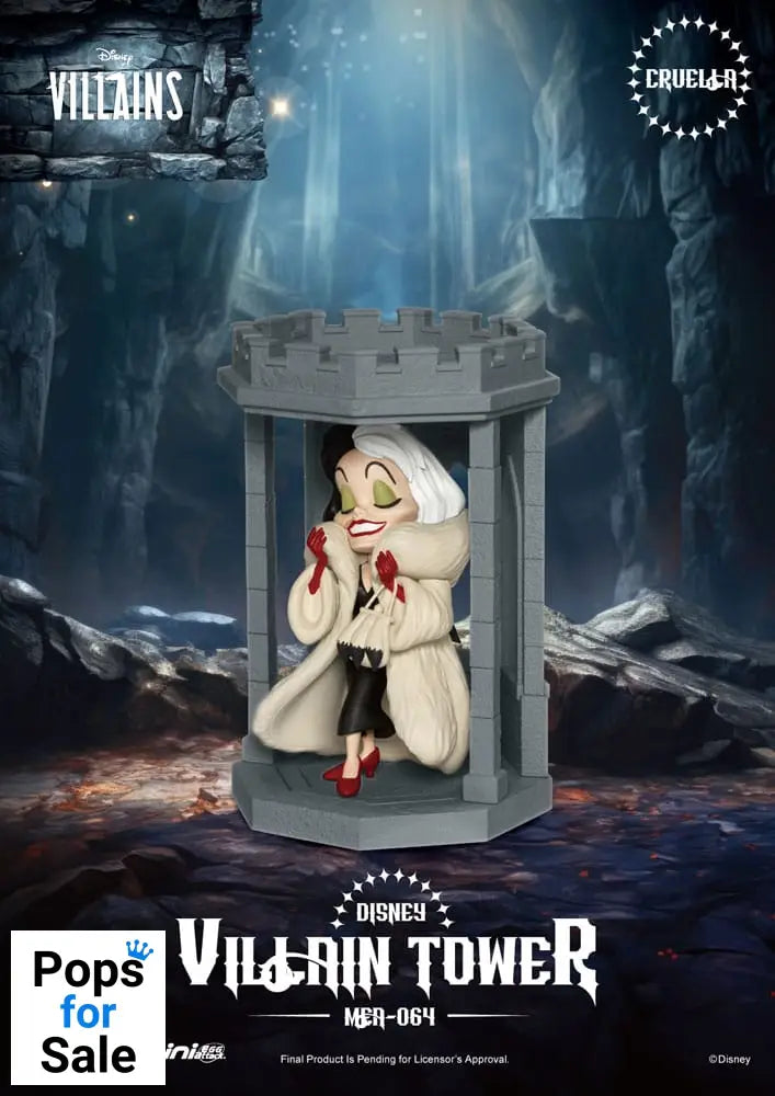 Disney Villains Mini Egg Attack Blind Box Figures Series Villain Tower 12 cm Assortment (6) Mini-figures