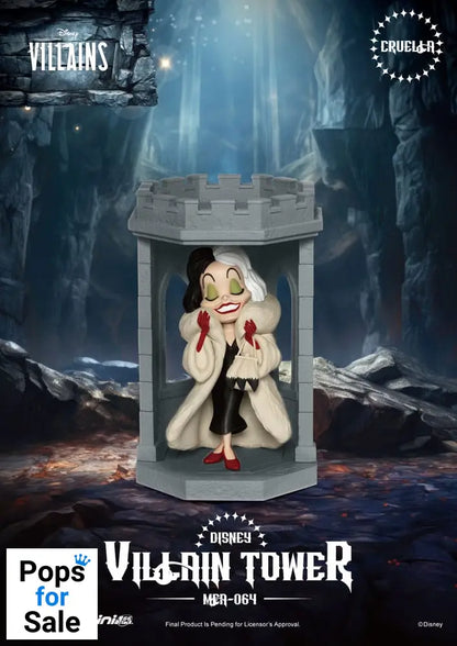 Disney Villains Mini Egg Attack Blind Box Figures Series Villain Tower 12 cm Assortment (6) Mini-figures