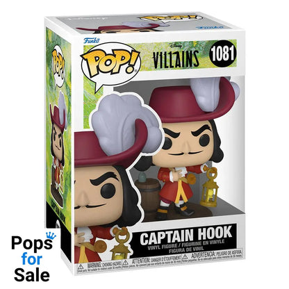 Disney: Villains POP! Disney Vinyl Figure Captain Hook 9 cm