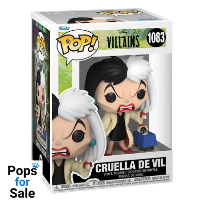 Disney: Villains POP! Disney Vinyl Figure Cruella de Vil 9 cm