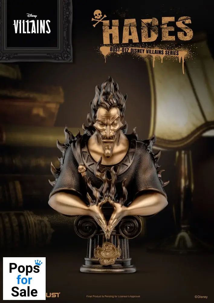 Disney Villains Series PVC Bust Hades 16 cm