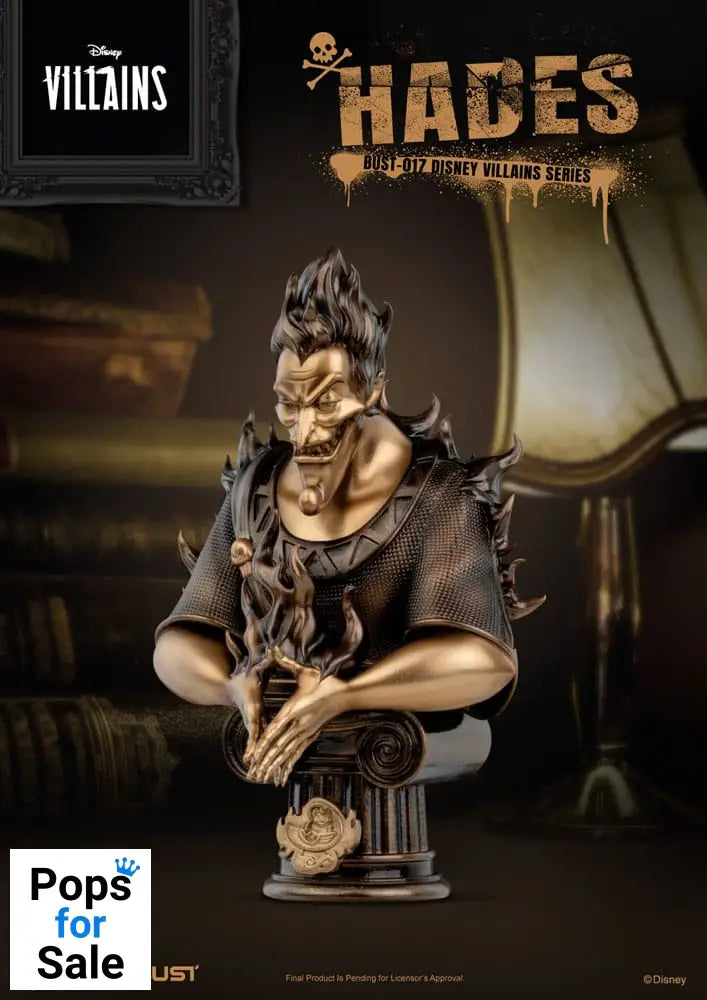 Disney Villains Series PVC Bust Hades 16 cm