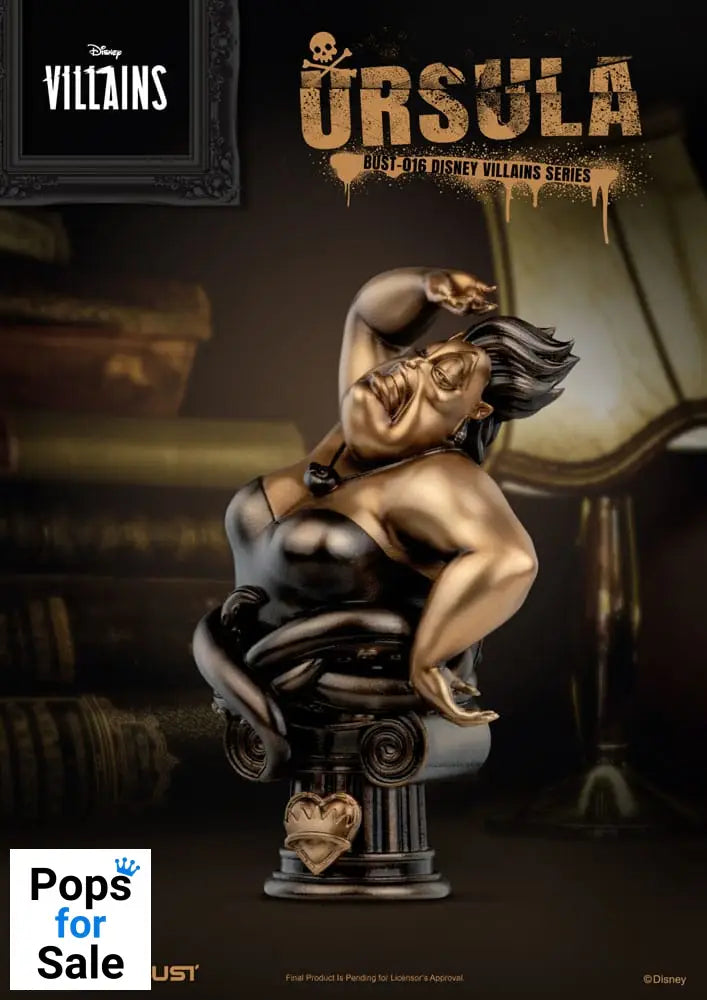 Disney Villains Series PVC Bust Ursula 16 cm