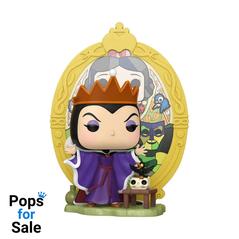 Disney Villians POP! Deluxe Vinyl Figure Evil Queen(Glass) 9 cm Funko POP POP! Figures