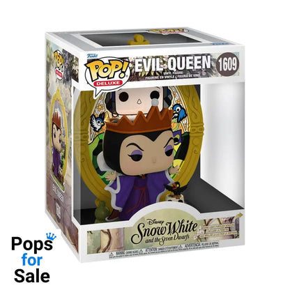 Disney Villians POP! Deluxe Vinyl Figure Evil Queen(Glass) 9 cm