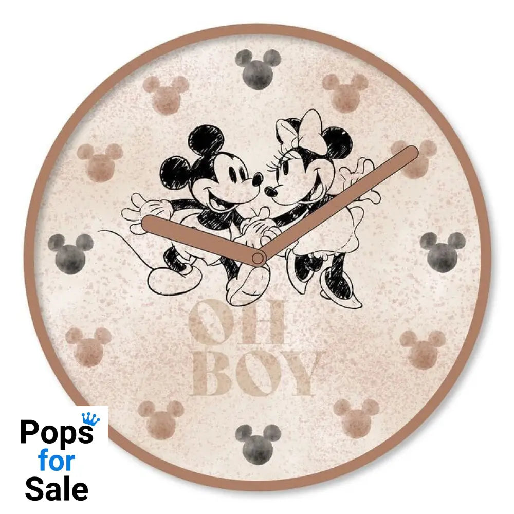 Disney  Wall Clock Mickey Mouse Blush