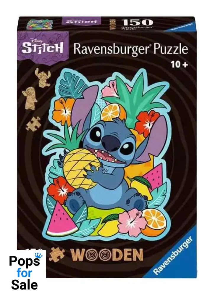 Disney WOODEN Jigsaw Puzzle Stitch (150 pieces)