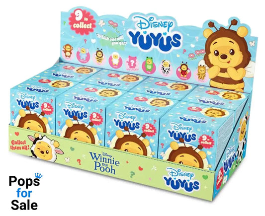 Disney YuYus Plush Key rings Winnie the Pooh 12 cm Blindbox Display (8) Keyrings