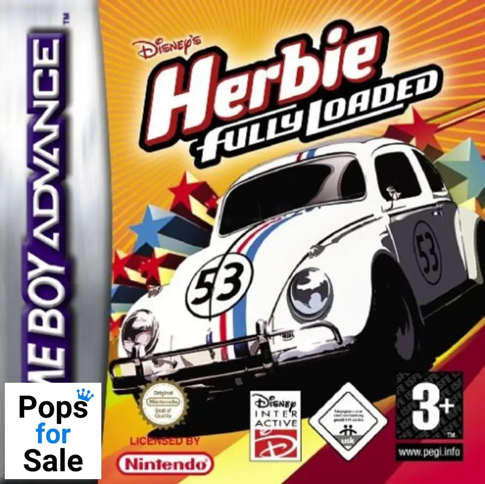Disney's Herbie Fully Loaded for Nintendo GameBoy Advance
