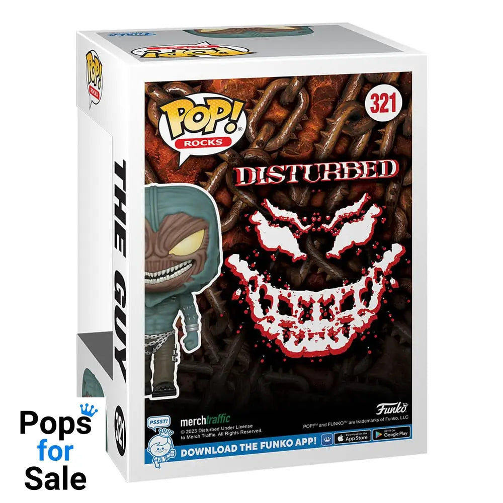 Disturbed POP! Rocks Vinyl Figure The Guy 9 cm