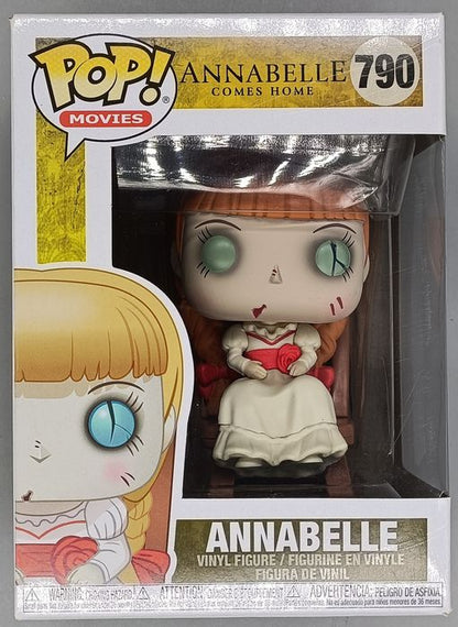 790 Annabelle (in Chair) Horror Annabelle Comes Home Box Damaged Funko POP
