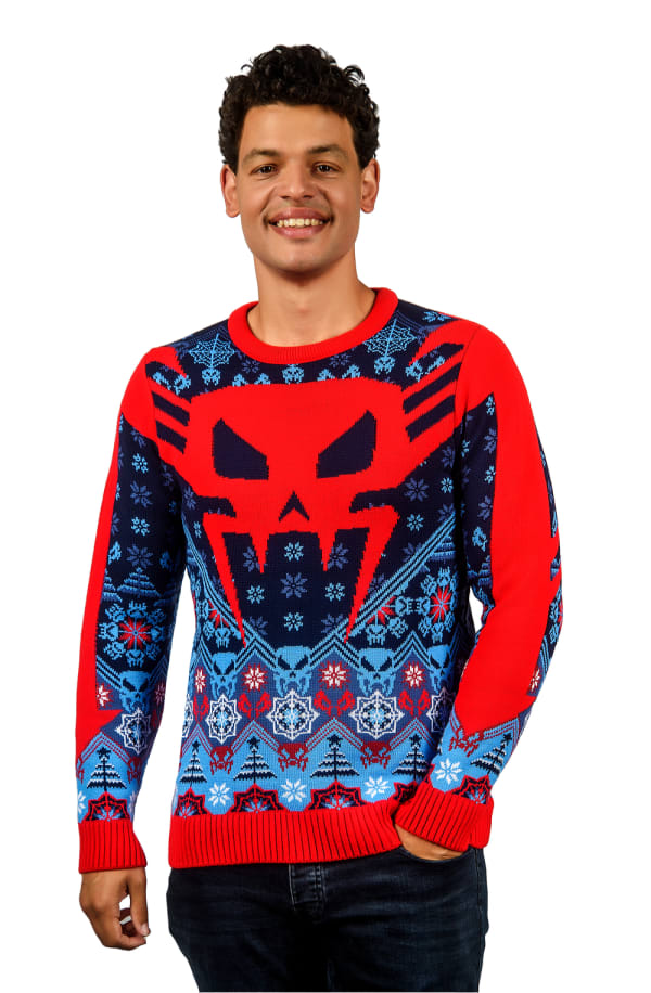Spider-Man 2099 Christmas Jumper (Size L)