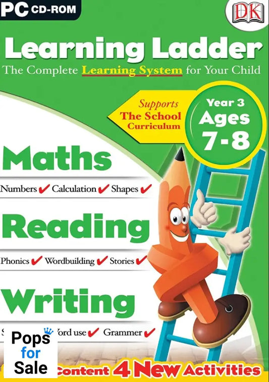 DK Learning Ladder Year 3 - Maths Reading Writing