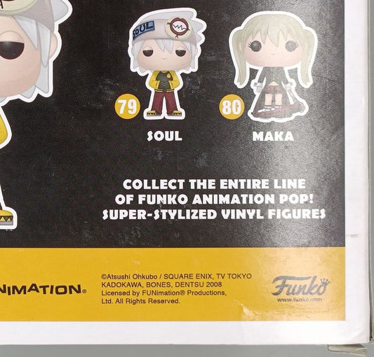 79 Soul - Soul Eater - Box Damaged Funko POP