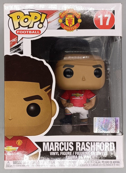 17 Marcus Rashford - Football - Manchester United - Funko POP - Box Damaged