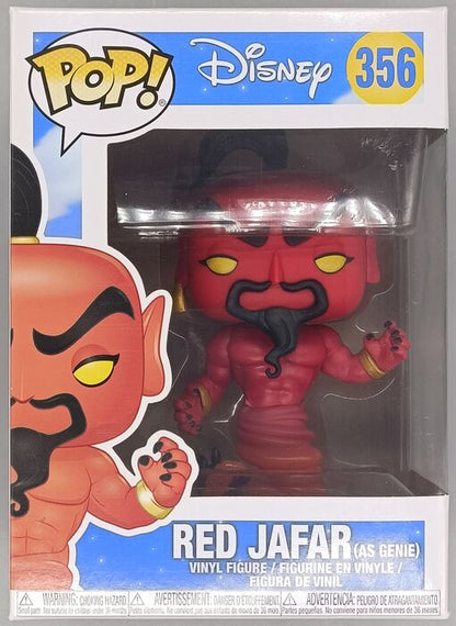 #356 Red Jafar (as Genie) - Disney Aladdin - Box Damaged Funko POP