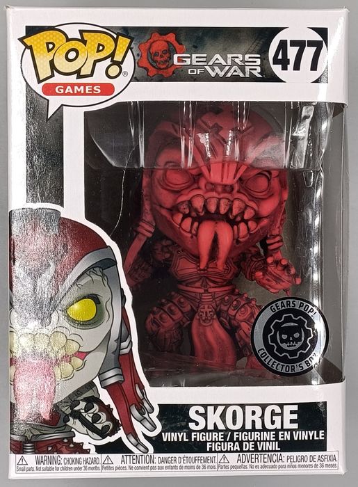 #477 Skorge (Red) - Gears of War Funko POP