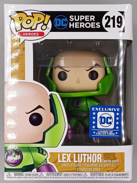 #219 Lex Luthor (Mech Suit) - DC Legion of Collectors Funko POP