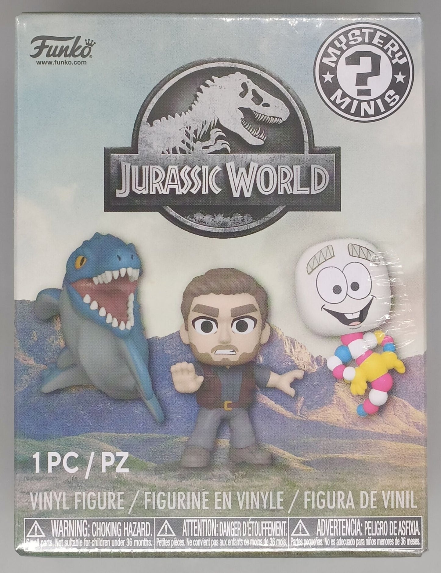 Jurassic World Mini Figures P&W 5 cm Funko Mini Figure Blind Box - [New]
