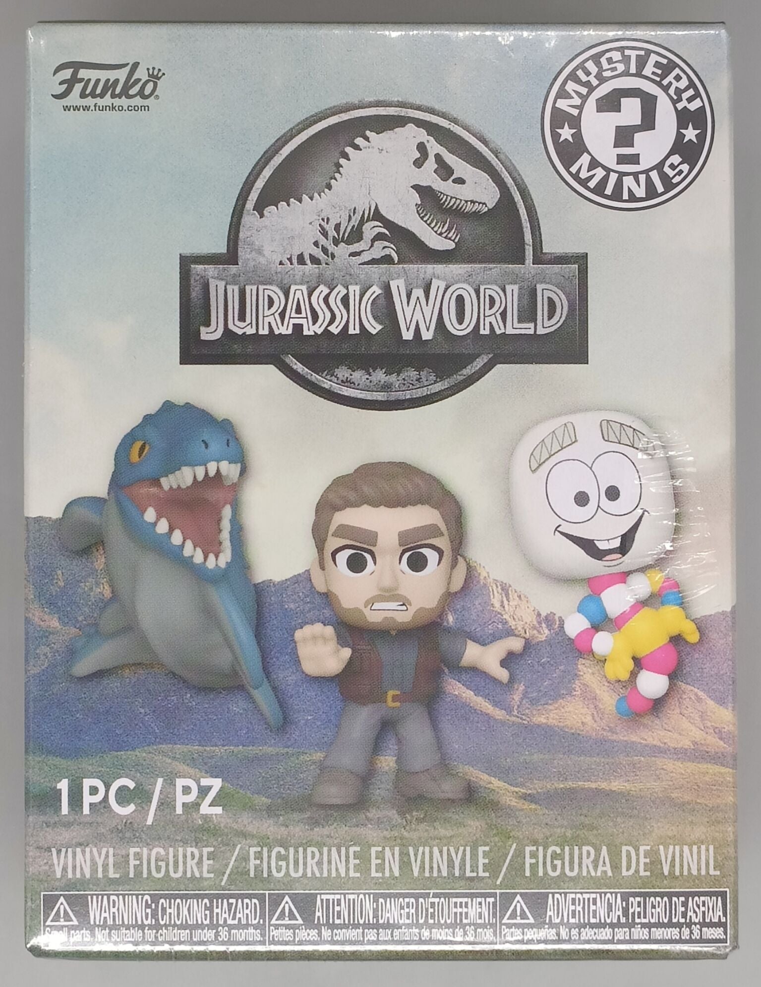 Jurassic World Mini Figures P&W 5 cm Funko Mini Figure Blind Box - [New]