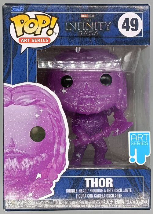 #49 Thor - Art Series - Marvel The Infinity Saga- Box Damaged Funko POP