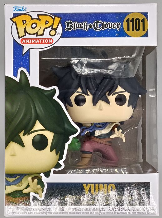 #1101 Yuno - Black Clover - Box Damaged Funko POP