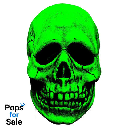 Don Post Vinyl Mask Glowin Ghoulies Skull