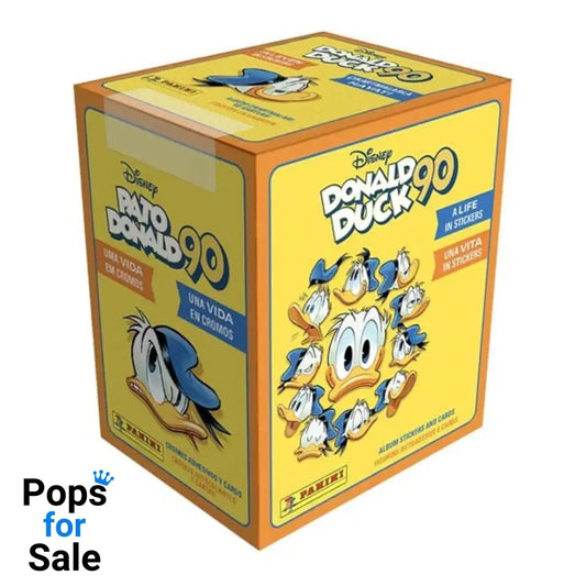 Donald Duck 90 Sticker & Trading Card Collection Display (36)