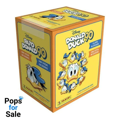 Donald Duck 90 Sticker & Trading Card Collection Display (36) Album & stickers
