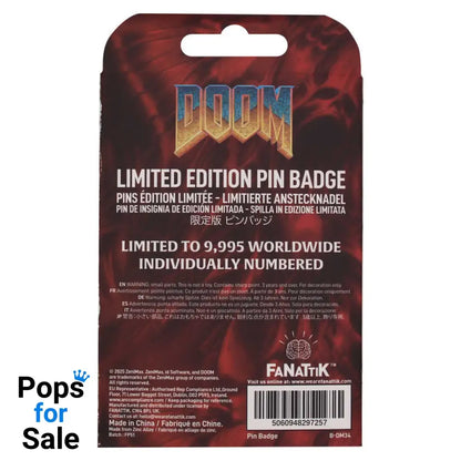 Doom Floppy Disk Pin Badge Pin Badge