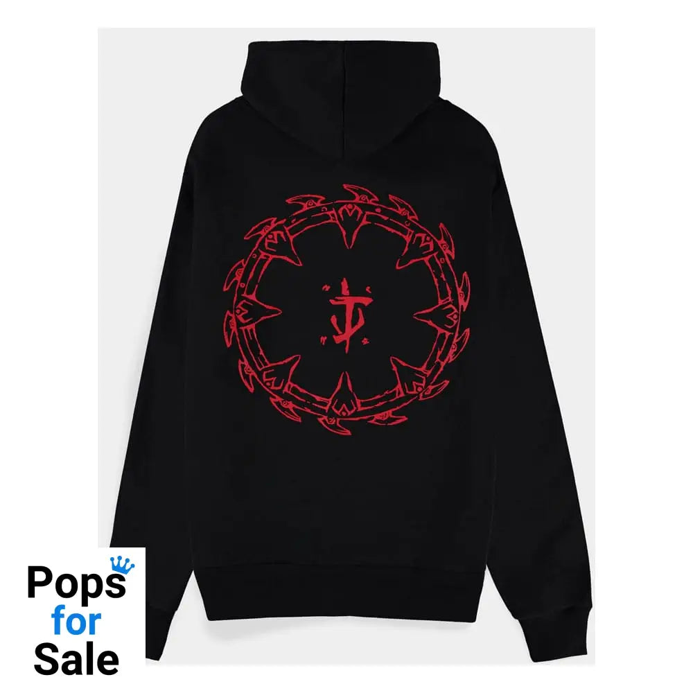 Doom Hoodie Doom Zipper Symbol Size M
