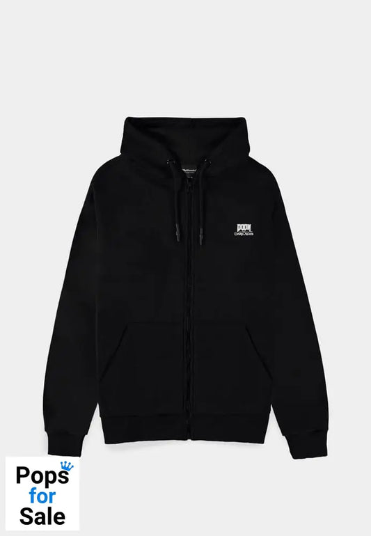 Doom Hoodie Doom Zipper Symbol