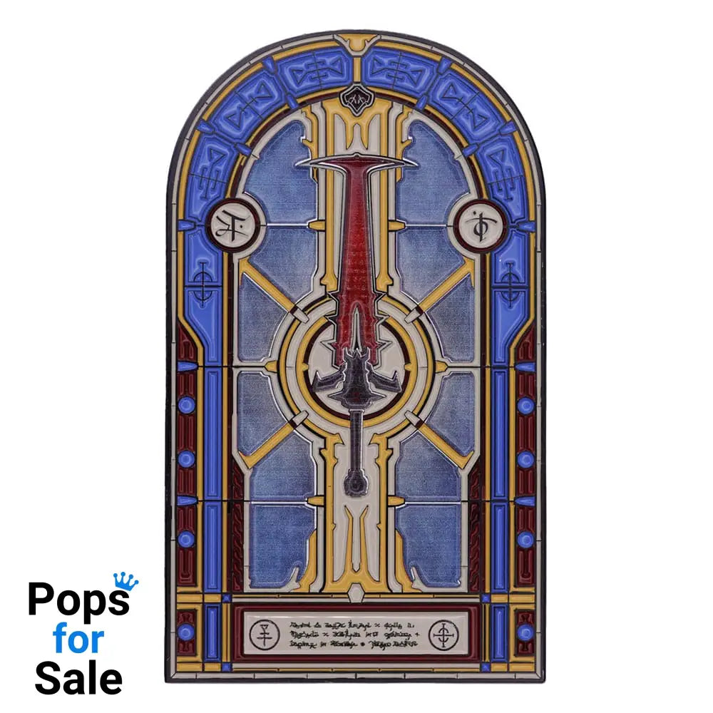 Doom Ingot Crucible Sword Stained Glass Limited Edition Coins