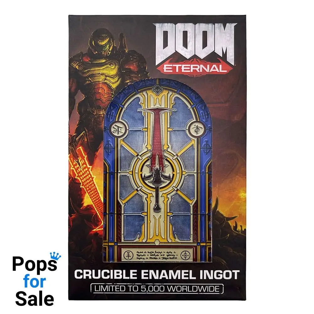 Doom Ingot Crucible Sword Stained Glass Limited Edition
