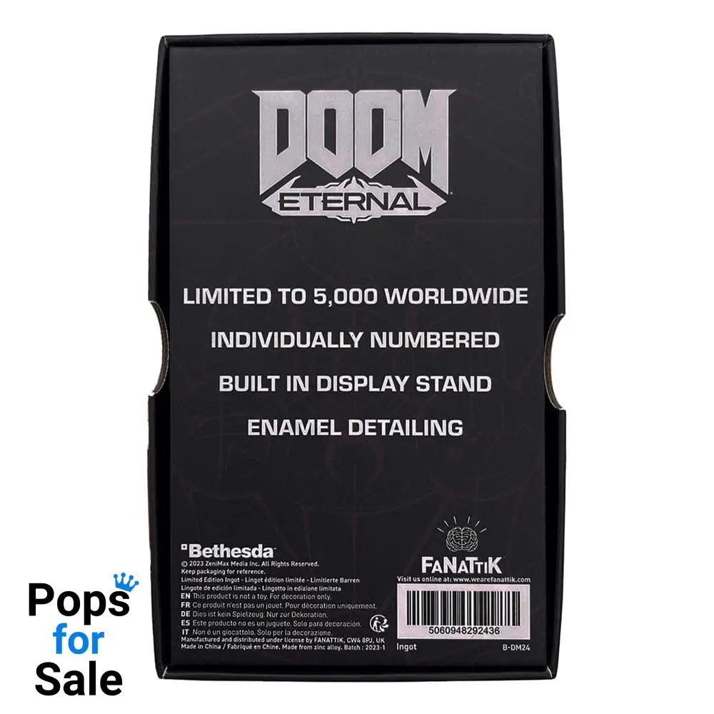 Doom Ingot Crucible Sword Stained Glass Limited Edition