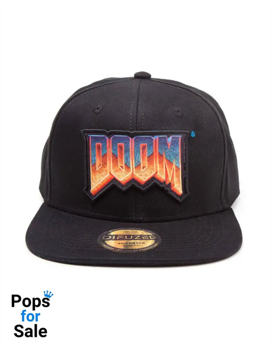 Doom Snapback Cap Label Beanies & Caps