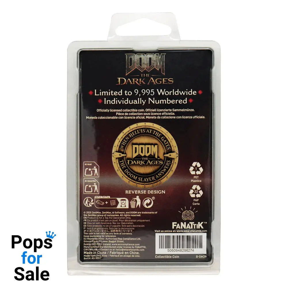 Doom: The Dark Ages Collectable Coin