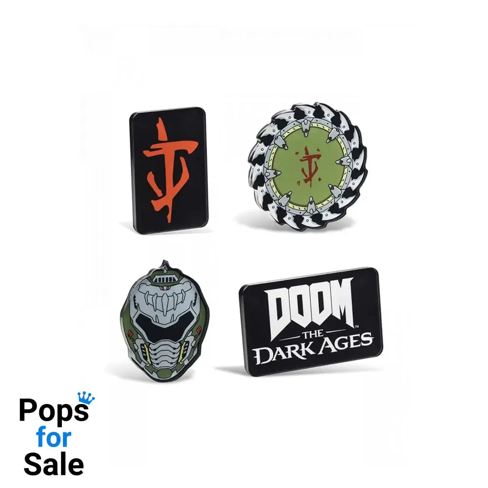 Doom The Dark Ages Magnet set Icons