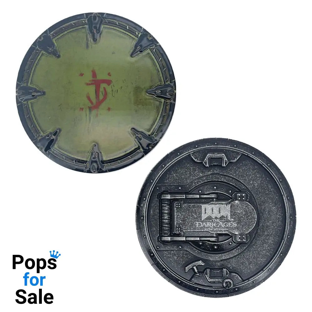 Doom: The Dark Ages Medallion Saw Shield Decoration