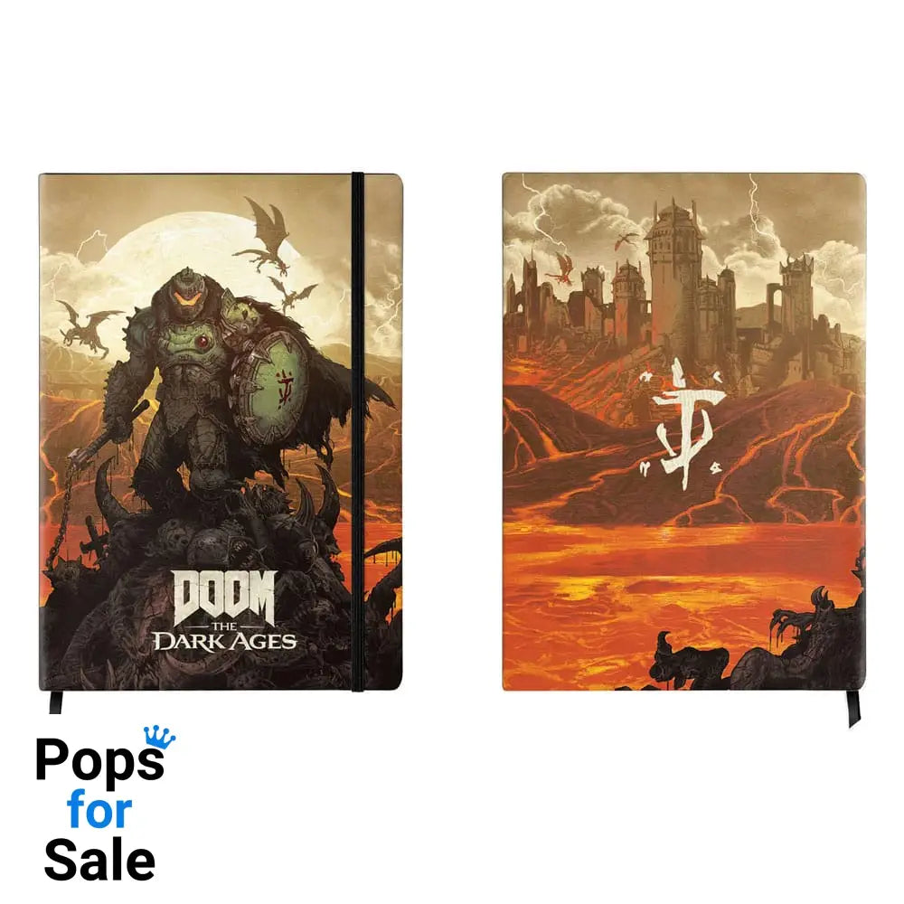 Doom The Dark Ages Notebook A5 Keyart Stationery