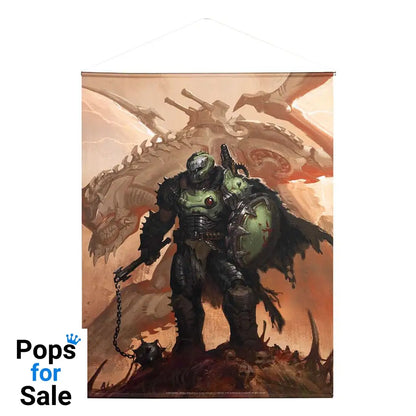 Doom The Dark Ages Poster Canvas Concept Art