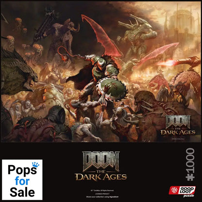Doom The Dark Ages Puzzle Slayer's Rag (1000 pieces)