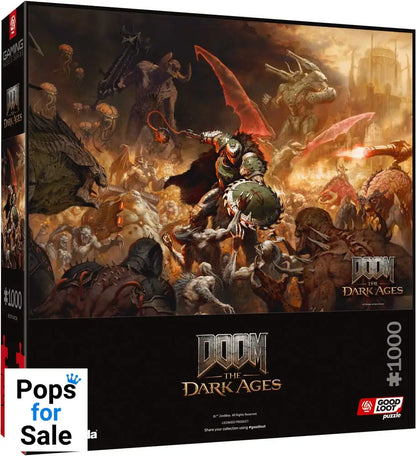 Doom The Dark Ages Puzzle Slayer's Rag (1000 pieces)