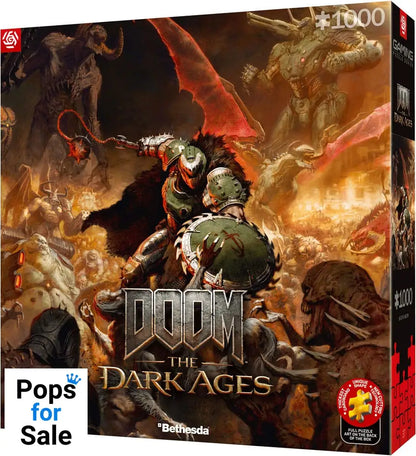 Doom The Dark Ages Puzzle Slayer's Rag (1000 pieces)