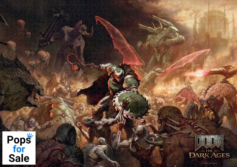 Doom The Dark Ages Puzzle Slayer's Rag (1000 pieces)